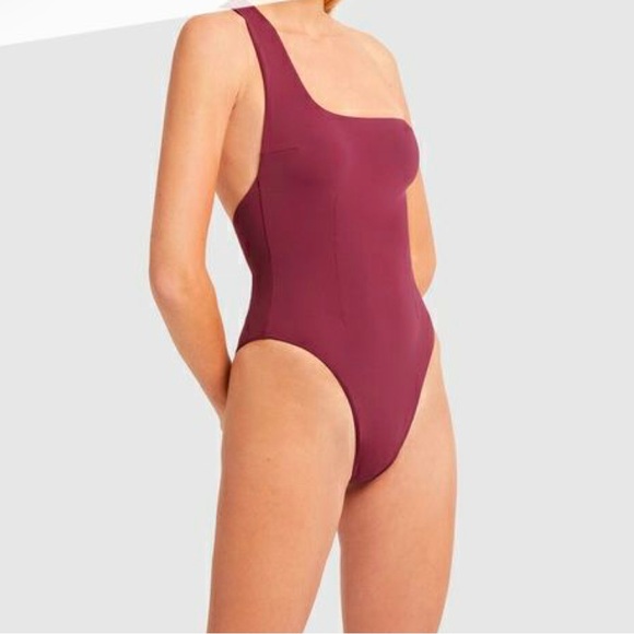 HAIGHT Sofia Asymmetric One Piece Swimsuit Size M - Picture 3 of 10